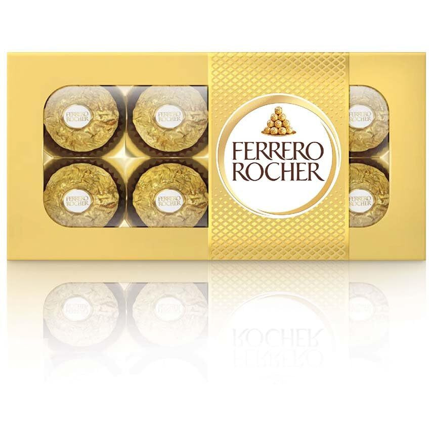 Ferrero Rocher T8, Hazelnut, 100 gram