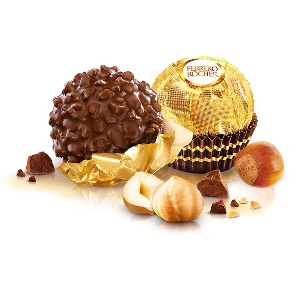 Ferrero Rocher T8, Hazelnut, 100 gram