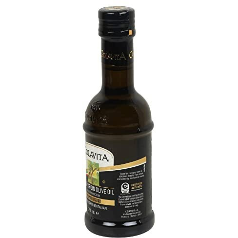 Colavita Extra Virgin Olive Oil Cold Pressed 250 ml | Italian EVOO Premium Selection | Imported from Italy | Olive Oil for Cooking, Dips and Marinades | Cold Pressed Oil from Italian Grown Olives