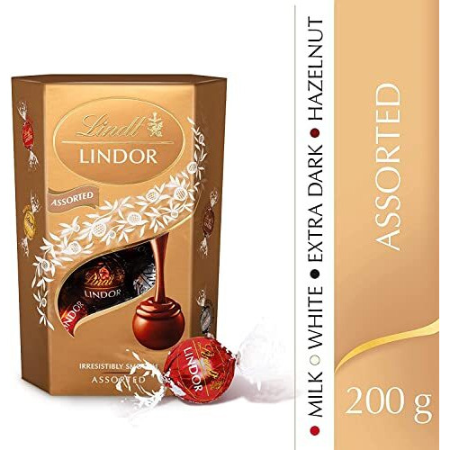 Lindt LINDOR Assorted Chocolate Truffles, 7.05 oz  200 g