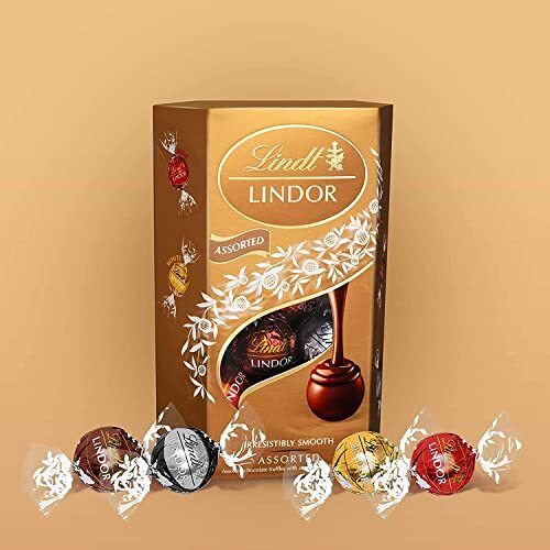 Lindt LINDOR Assorted Chocolate Truffles, 7.05 oz  200 g