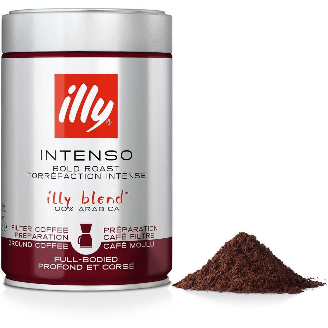 illy Dark Roast Ground Coffee (For Filter Coffee) - 250g