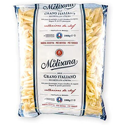 La Molisana Penne Rigate N 20 Chefs Special Durum Wheat Semolina Pasta, 35.27 oz  2.2 lbs  1000 g