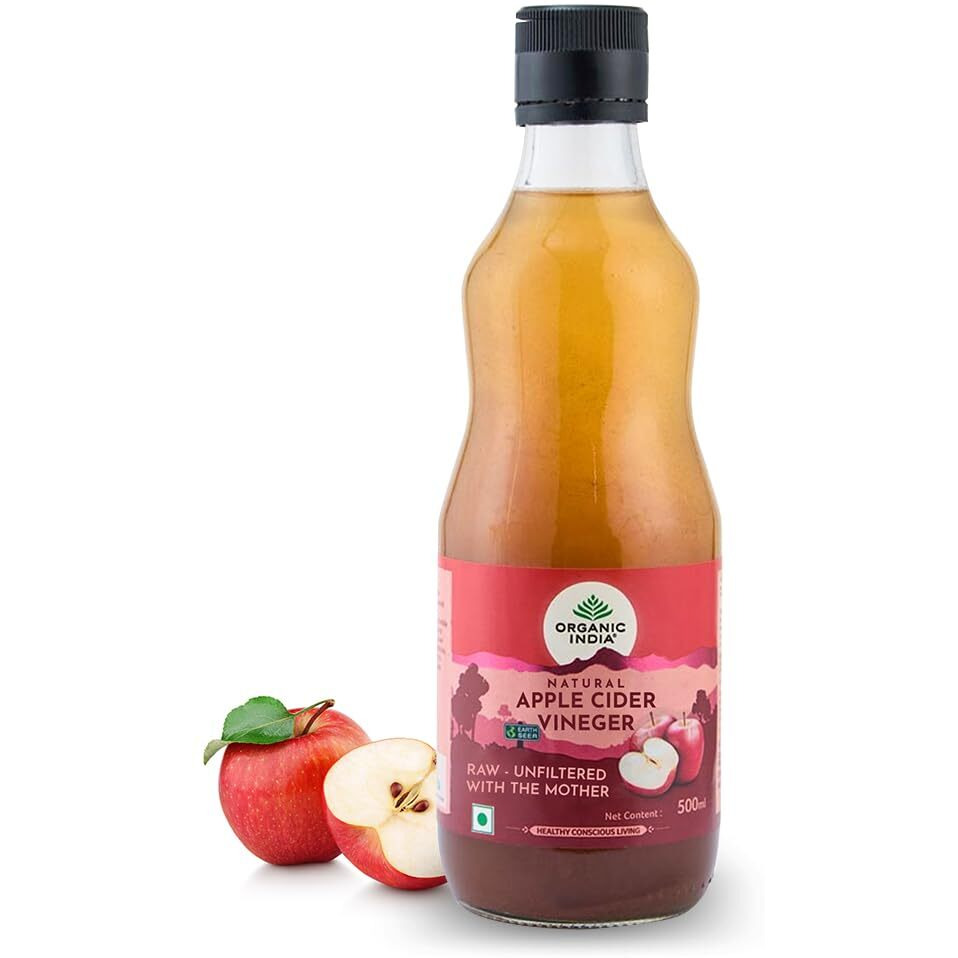 Organic India Apple Cider Vinegar 500 Ml