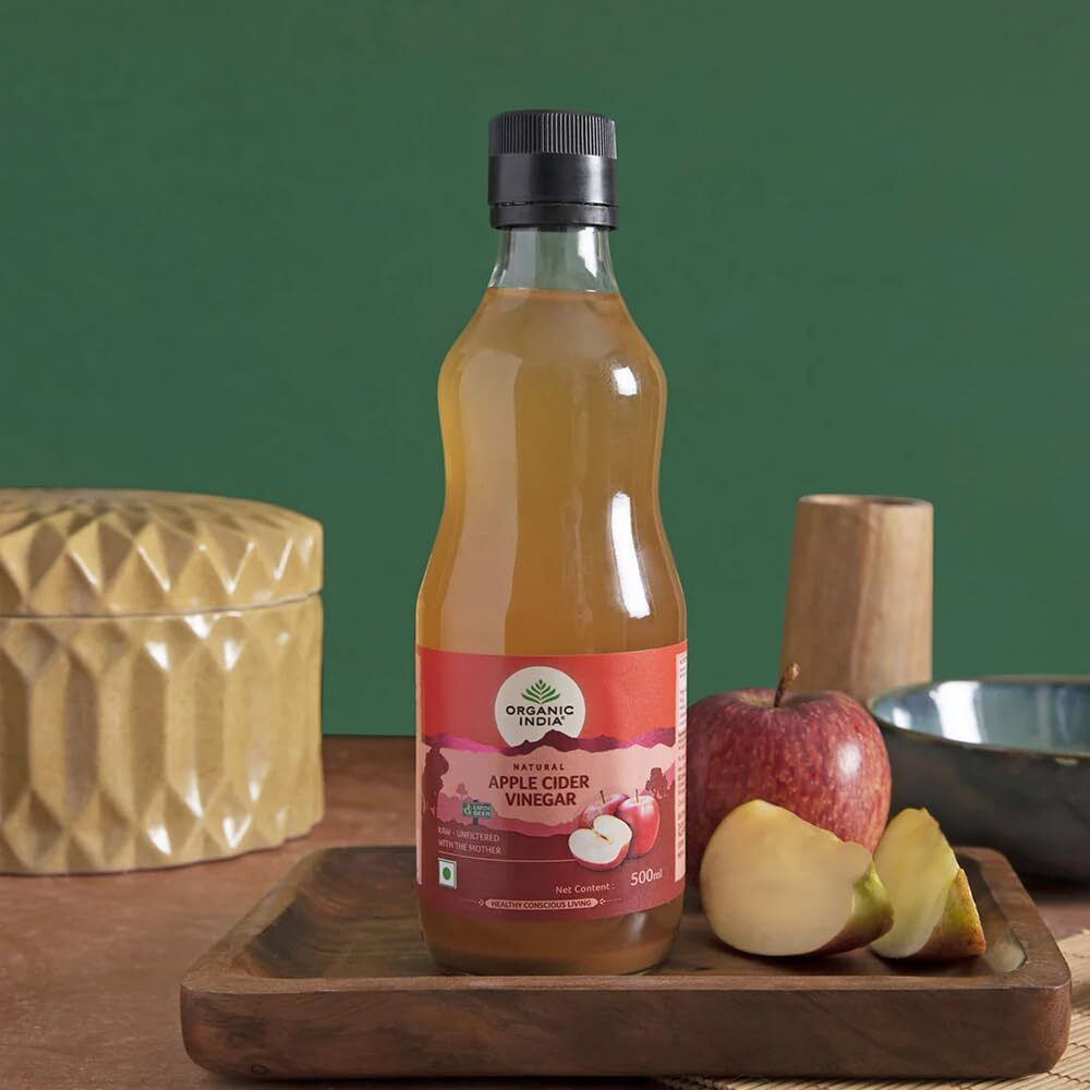 Organic India Apple Cider Vinegar 500 Ml