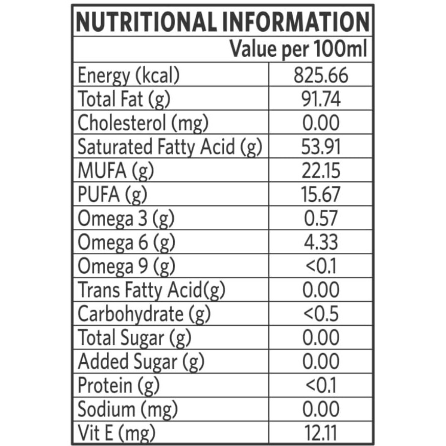 Organic India Organic Groundnut Oil - 1000 ml