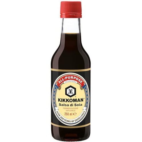 Kikkoman Naturally Brewed Soy Sauce,Blue & Brown,5721,0.25 Kilograms