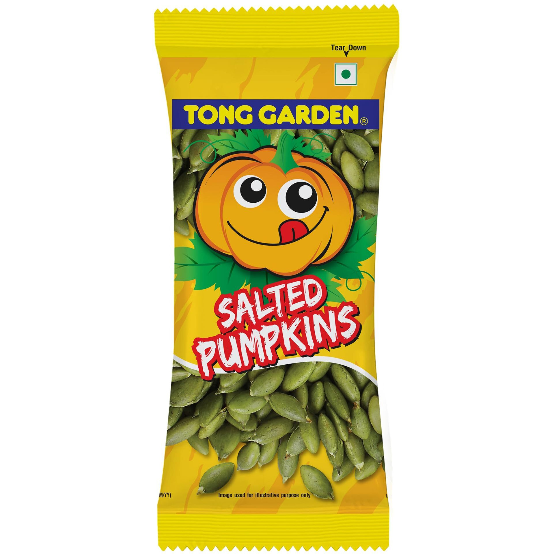 Tong Garden Salted Pumpkins 28G Pack Of 12,