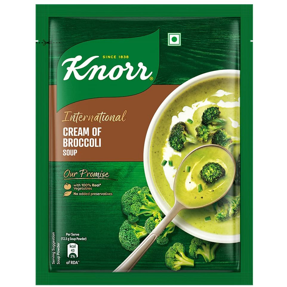 Knorrtoys Cream Of Brocolli Soup 50G | With Real Vegetables