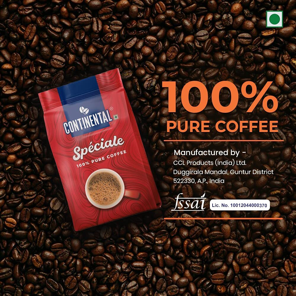 CONTINENTAL SPECIALE Instant Coffee Granules 200gm Pouch | 100% Pure Coffee Powder