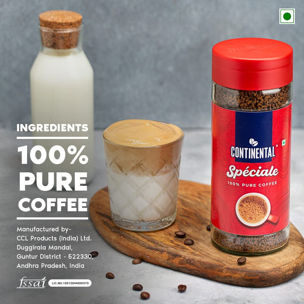 Continental Speciale Coffee 100g Jar | 100% Pure Instant Coffee Powder
