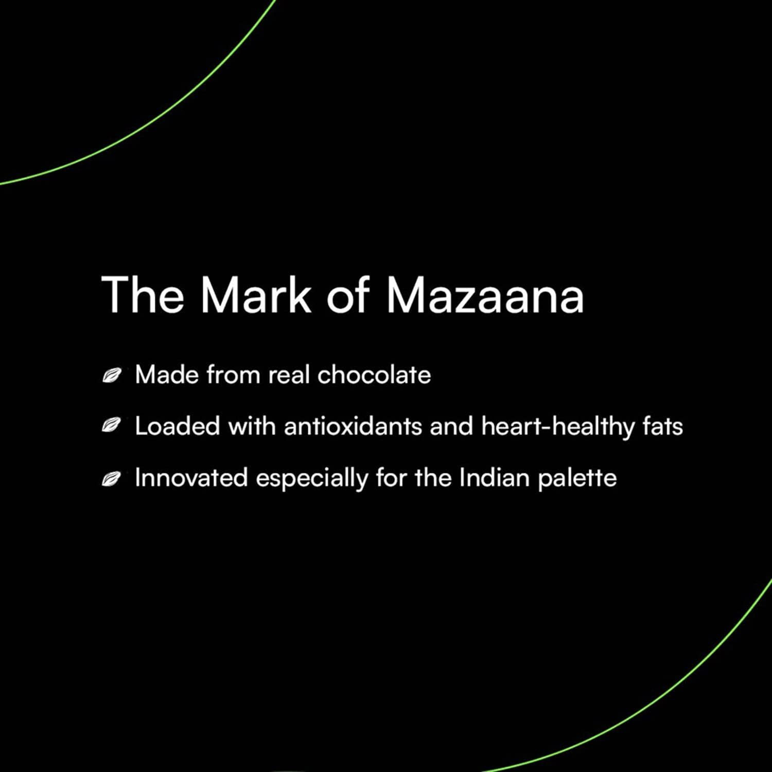 Mazaana Chocolate Paan 80g | Real Paan | Mouth Freshner | Pure Chocolate, No Compound | Enrobed in Fine Dark Chocolate | (1)