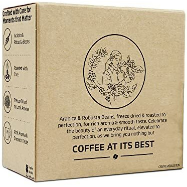 NESCAFE Gold Instant Coffee Powder | Coffee at its best | Freeze Dried | Premium Imported Coffee | Rich & Smooth Taste | 2 * 185g Jar