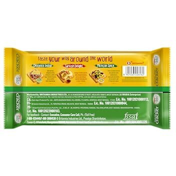 Britannia NutriChoice Sugar Free Cracker Biscuits Pouch, 300 g