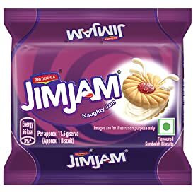 Britannia Treat Jim Jam Biscuits, 138g
