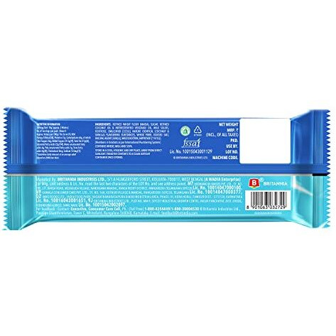 Britannia Treat Crme Wafers Coconut, 55g or 60g, Cream