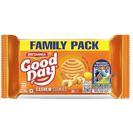 Britannia Good Day Cashew Cookies, 600 g
