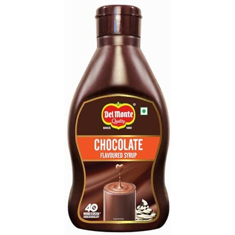 Del Monte Chocolate Syrup, 40% More Chocolaty, 600G, Liquid