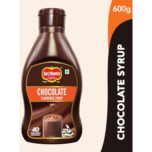 Del Monte Chocolate Syrup, 40% More Chocolaty, 600G, Liquid