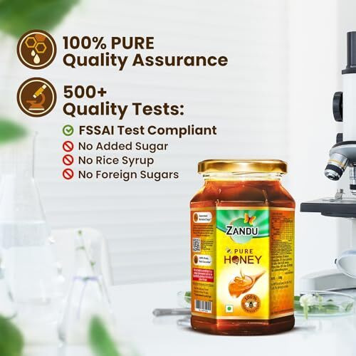 Zandu Pure Honey, 500g