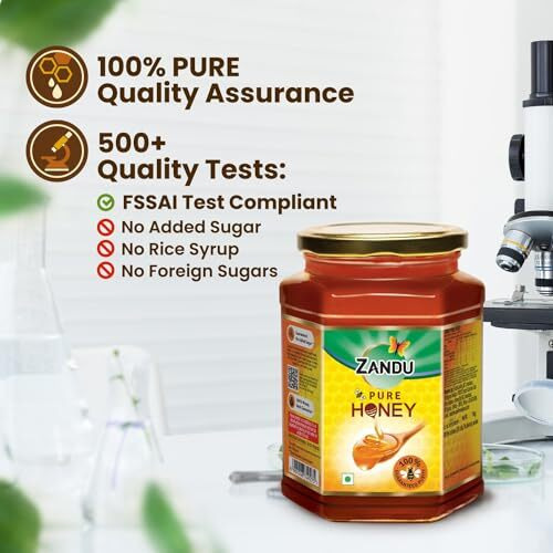Zandu Pure Honey || 100% Pure || No Added Sugar & Adulteration, 1KG