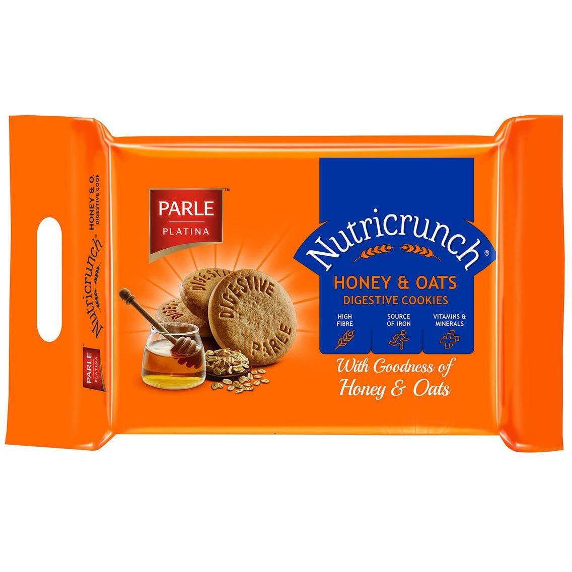 Parle Nutricrunch Honey&Oats Digestive Cookies, 600g