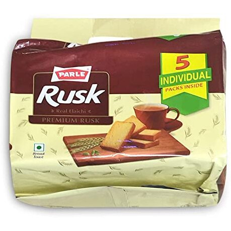 Parle Premium Plain Rusk - Real Elaichi, 1 kg Pack