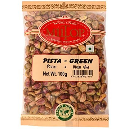 Miltop Green Pista Kernel Without Salt 100 g