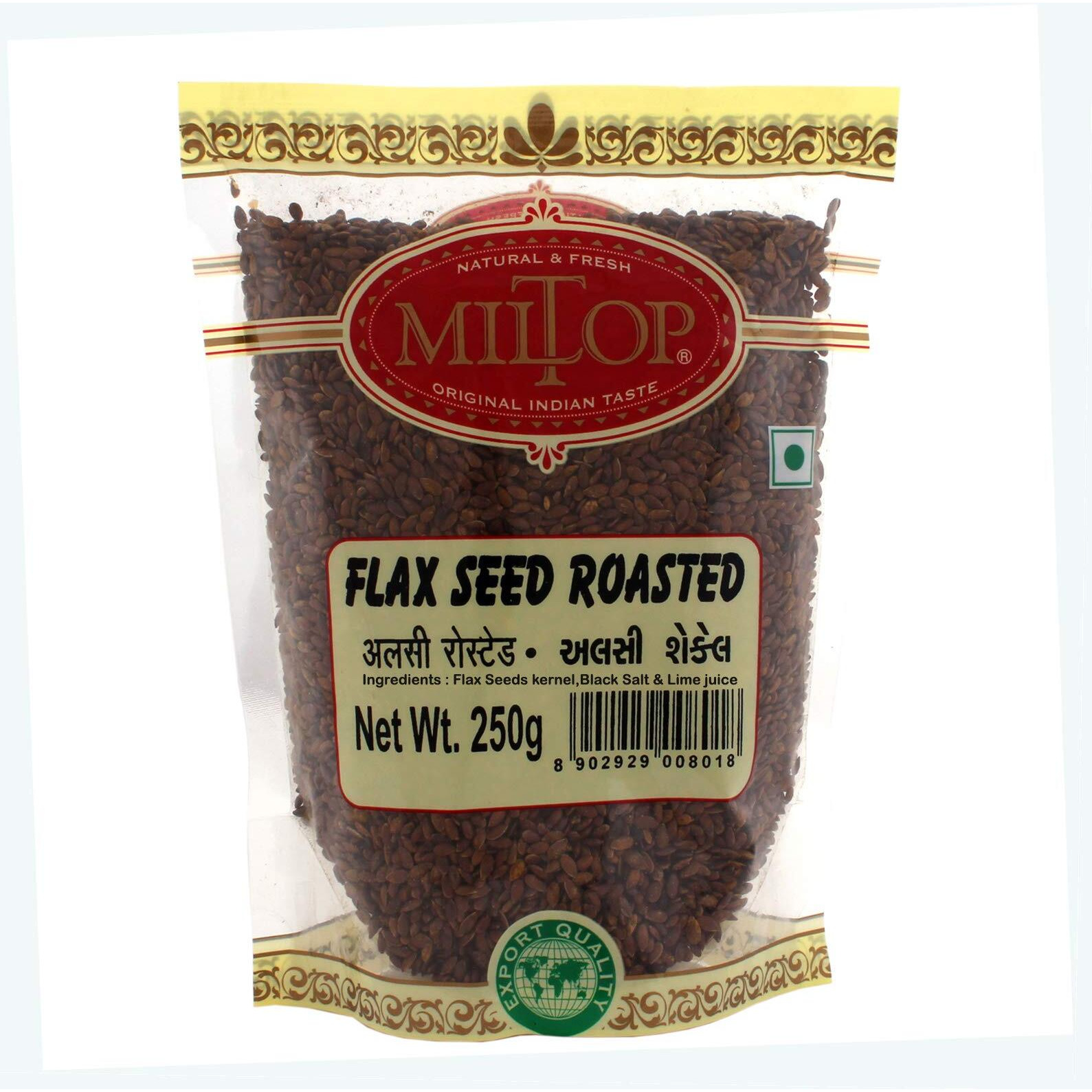 Miltop Flax Alsi Roasted Seed, 250g