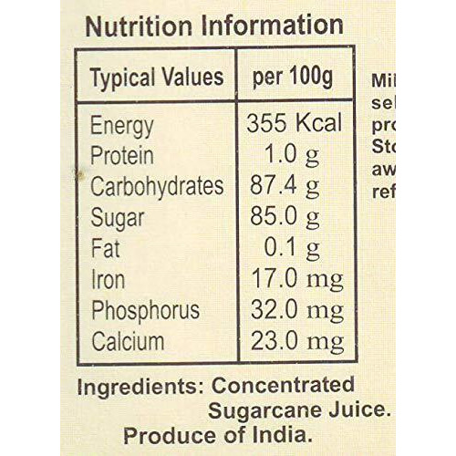 Miltop Natural Jaggery Powder, 1Kg (A Healthy Replacement of Sugar)