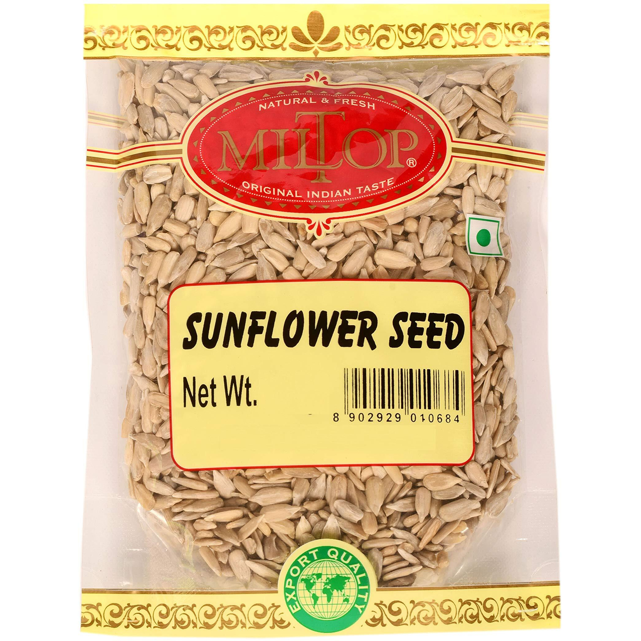 Miltop Raw Sunflower Seeds for Eating, 1 KG