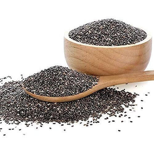 Miltop Chia Seeds 500g - Non-GMO Seeds | Rich in Omega -3 & Fibre | Healthy Snacks for Weight loss management