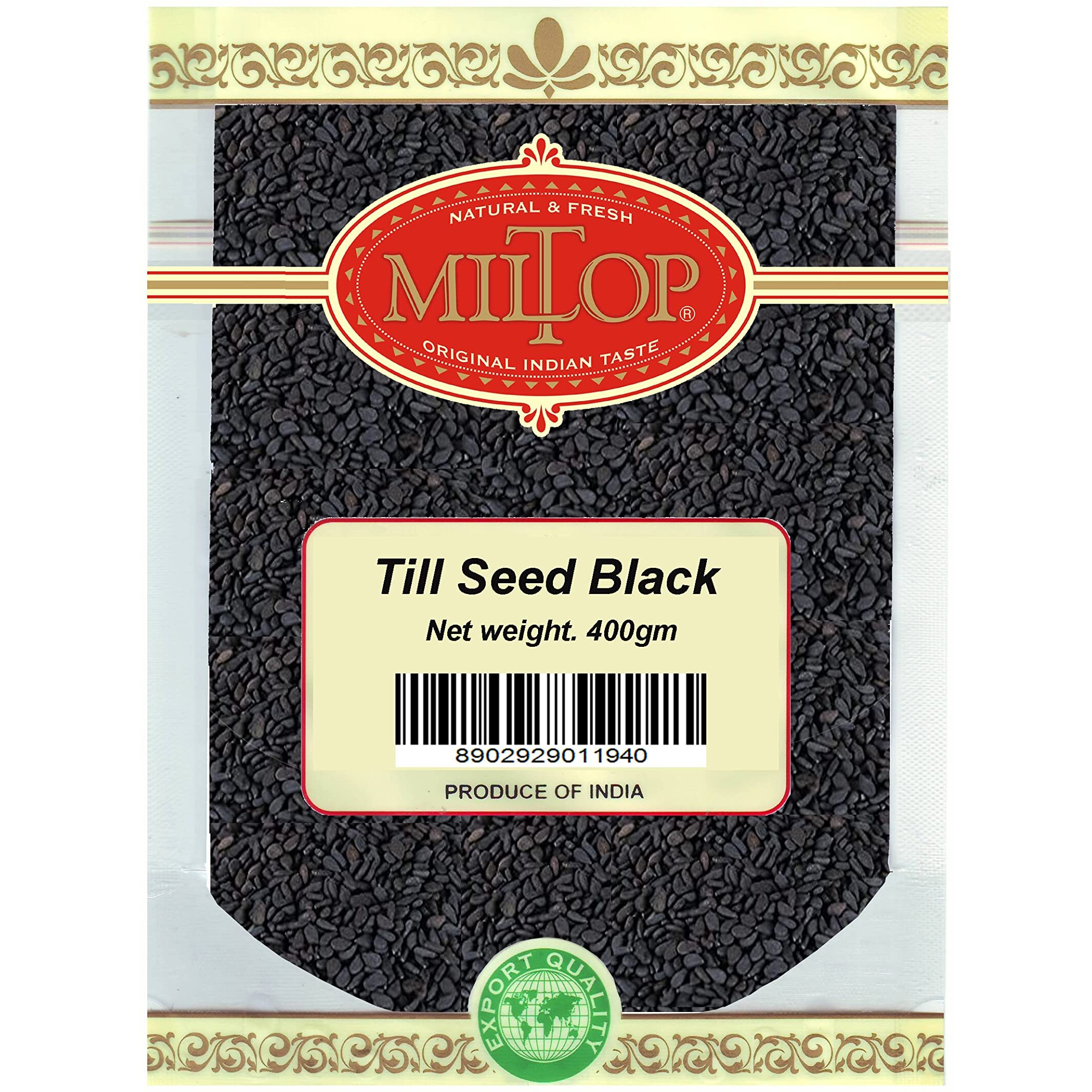 Miltop Sesame Till Seed Black 400g