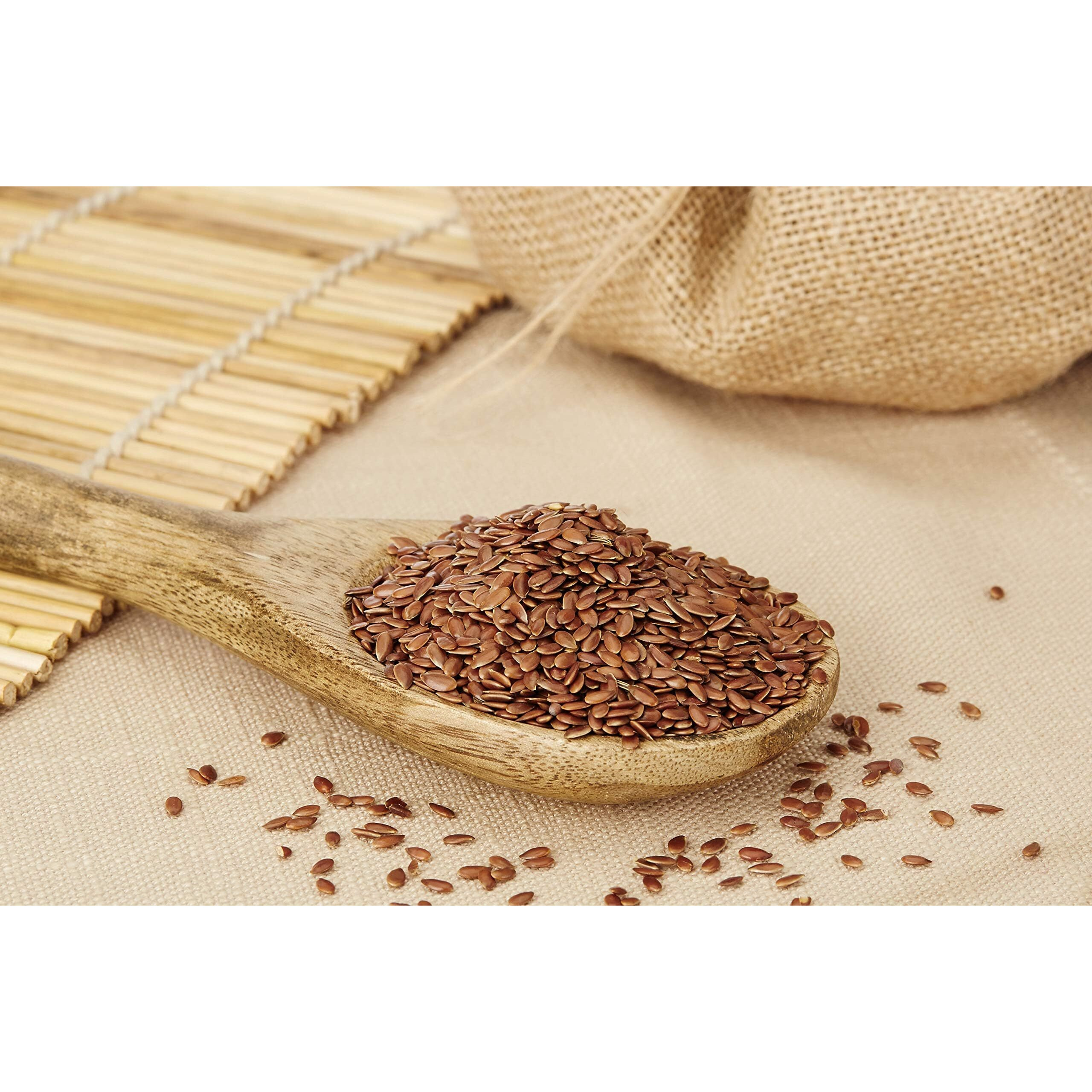 Amazon Brand - Vedaka Premium Raw Flaxseeds | 500g