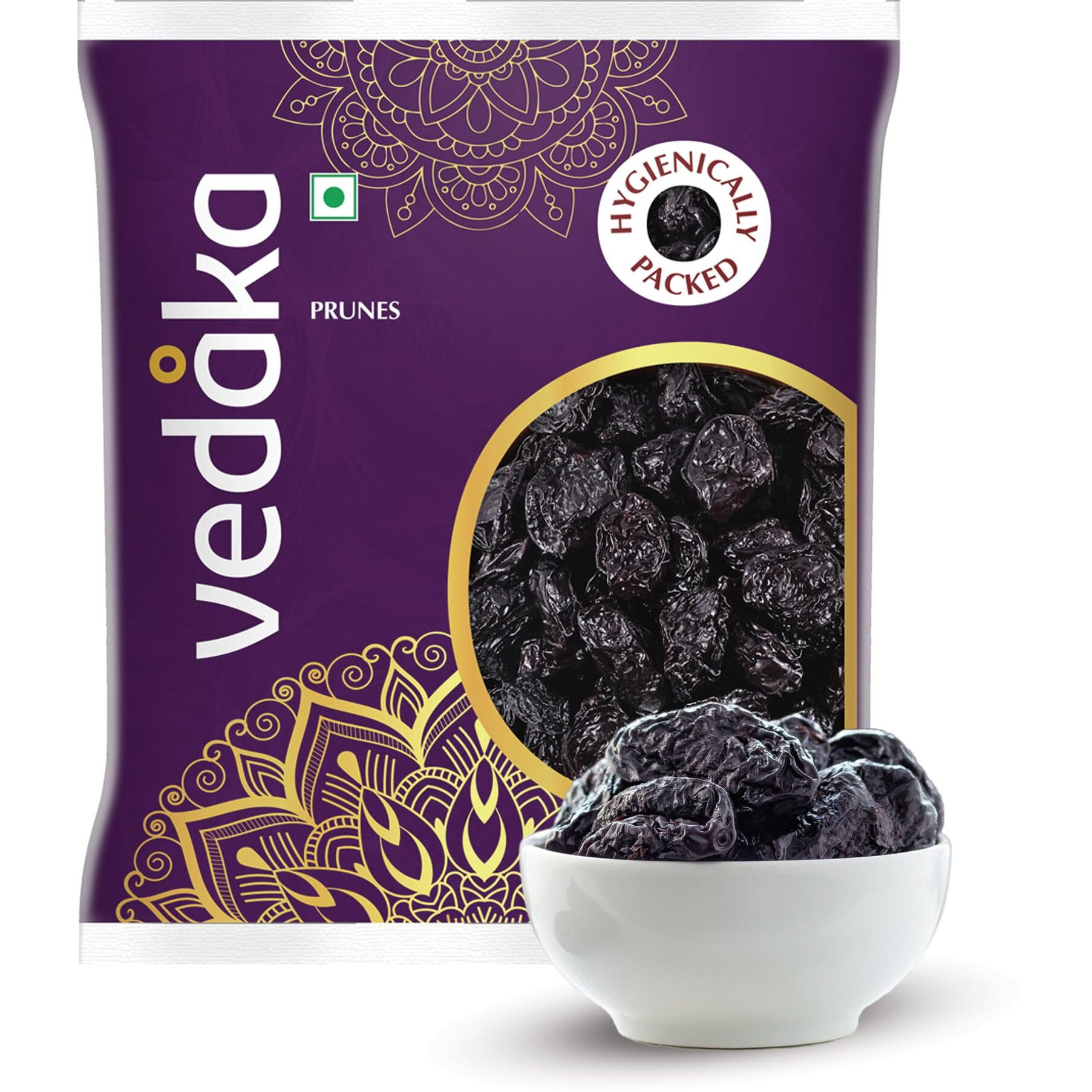 Amazon Brand - Vedaka Premium Prunes, 200g (Pack of 1)