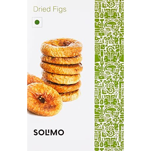 Amazon Brand - Solimo Premium Dried Figs | Dried Anjeer | 500G Pack | Rich Source Of Fibre| Low In Fat - 500 Gm