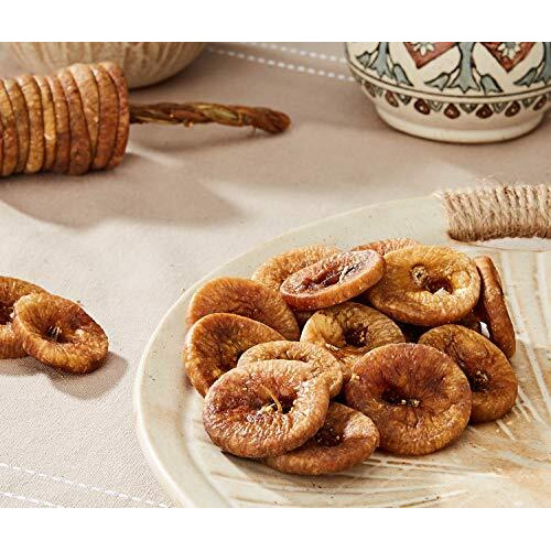 Amazon Brand - Solimo Premium Dried Figs | Dried Anjeer | 500G Pack | Rich Source Of Fibre| Low In Fat - 500 Gm