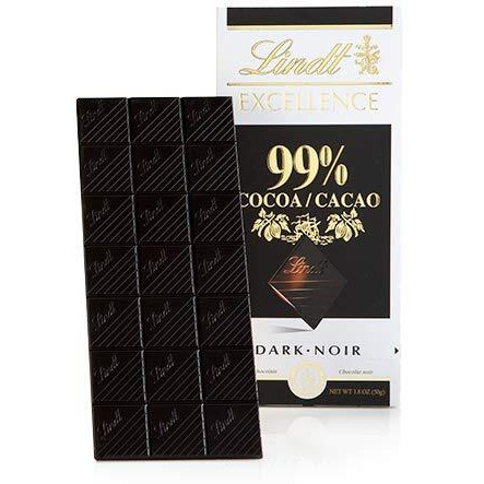 Lindt Excellence Cocoa Bar (99%) - 50 Gm