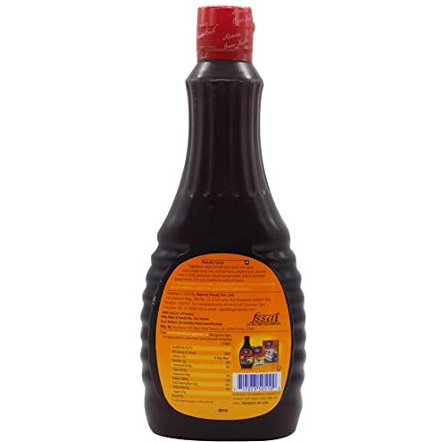 American Garden Pancake Maple Syrup, Orange & Black, Large, 710 ml