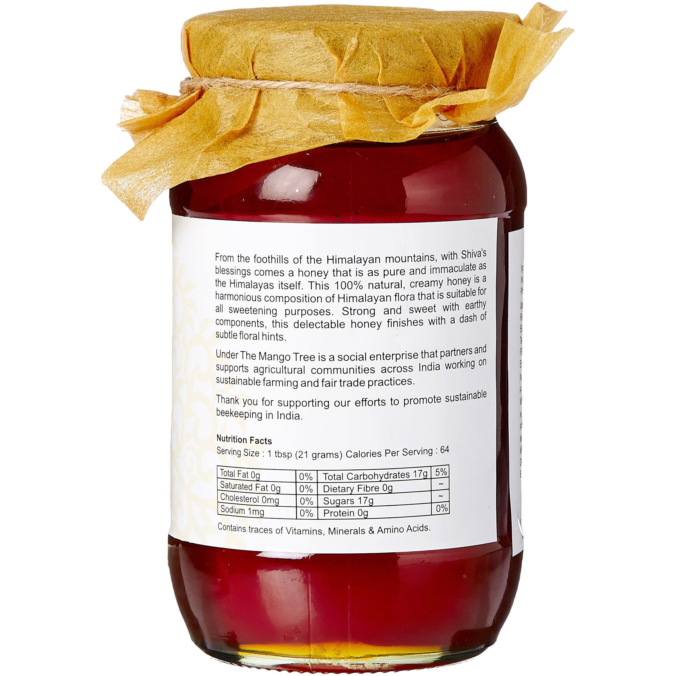 Under the Mango Tree Himalayan Flora Honey, 500g