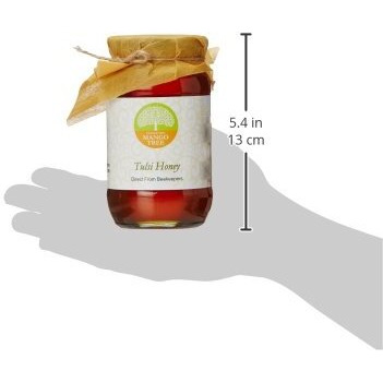 UTMT Under the Mango Tree Tulsi Honey, 500 g 100% Pure & Natural, Single Origin, No Additives and Ethically Sourced