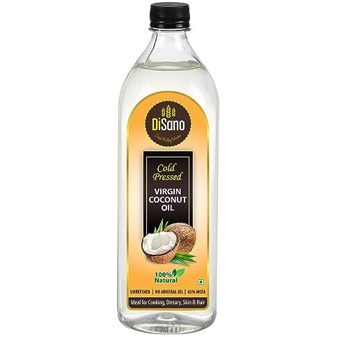 DiSano Cold Press Virgin Coconut Oil Bottle, 500 ml