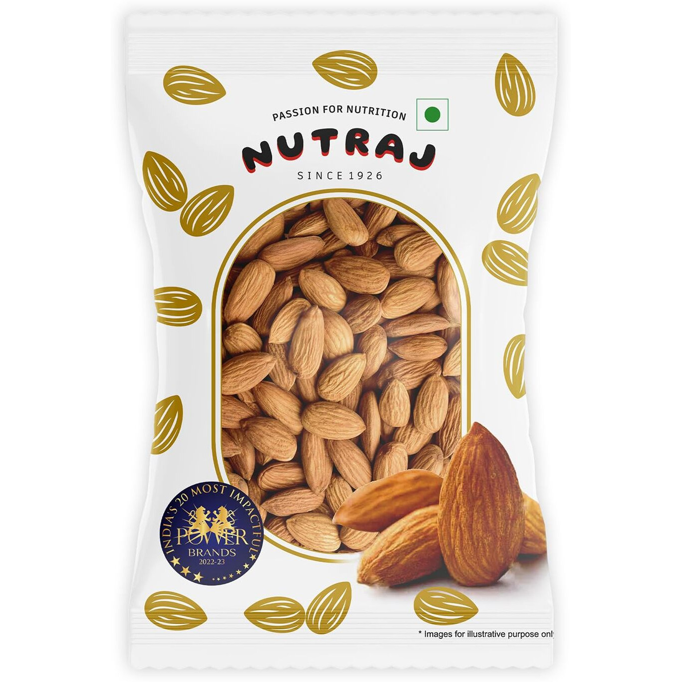 Nutraj Dry Fruit Combo Almond, Cashews, Raisin, Walnut Kernels 400g (100g Each) | Badam | Kaju | Akhroth giri | Nutritious, Delicious & Crunchy | Rich in Magnesium, Copper & Phosphorus