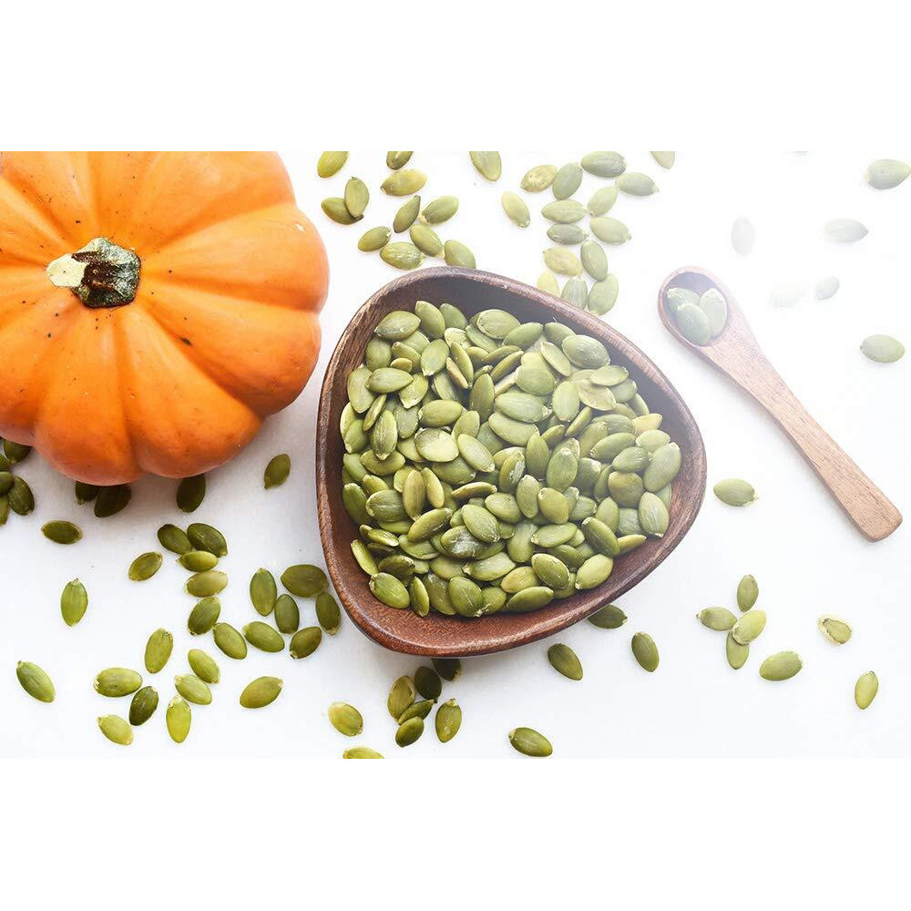GreenFinity Raw Pumpkin Seeds - 900 g, High Fiber and Antioxidants (Vaccum Pack).
