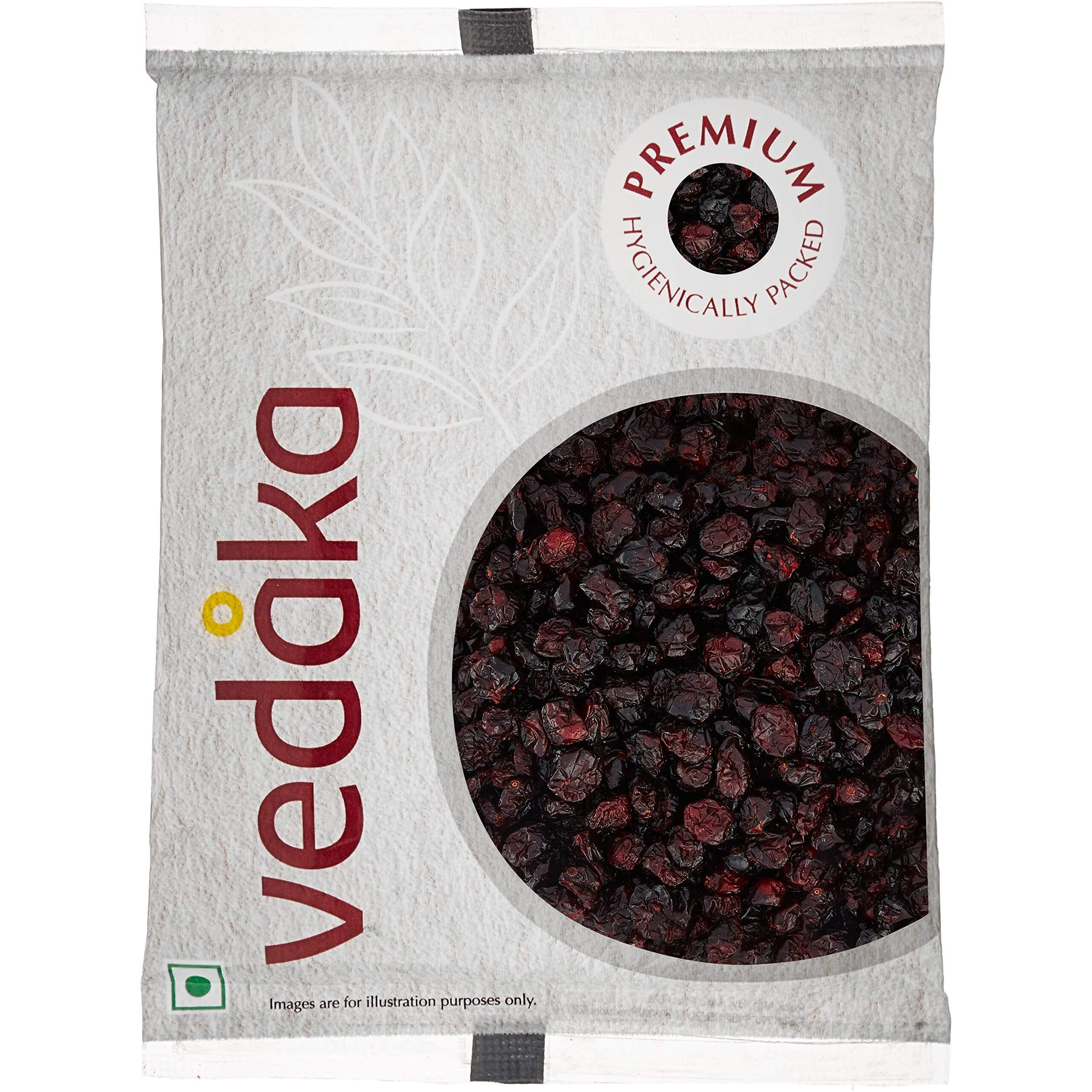 Amazon Brand - Vedaka Premium Cranberries | Tasty Snack for Kids and Adults | Quality Berries | 1kg