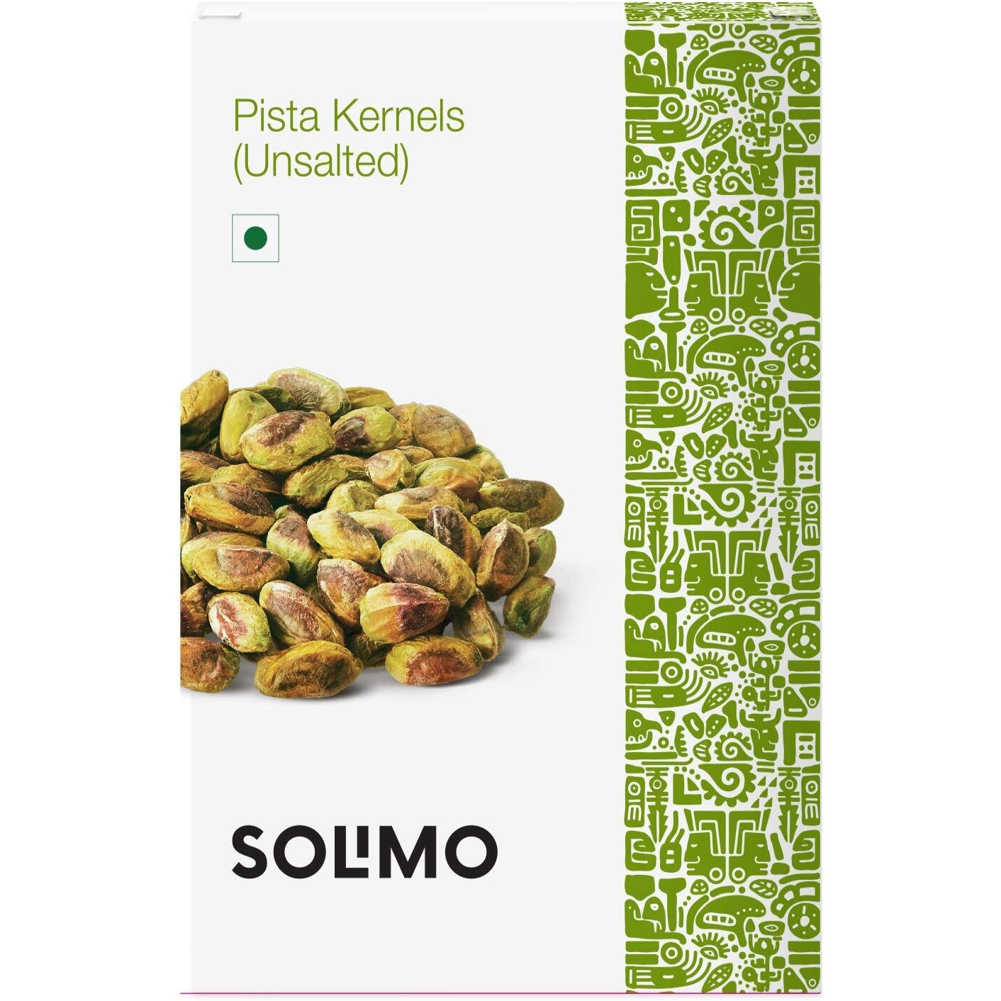 Amazon Brand - Solimo Premium Whole California Pista Kernels | Unsalted | Without Shell | 250g