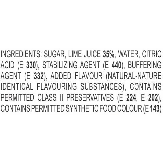 Manama Lime and Mint Mojito Flavoured Syrup for Mocktails & Cocktails (500ML)