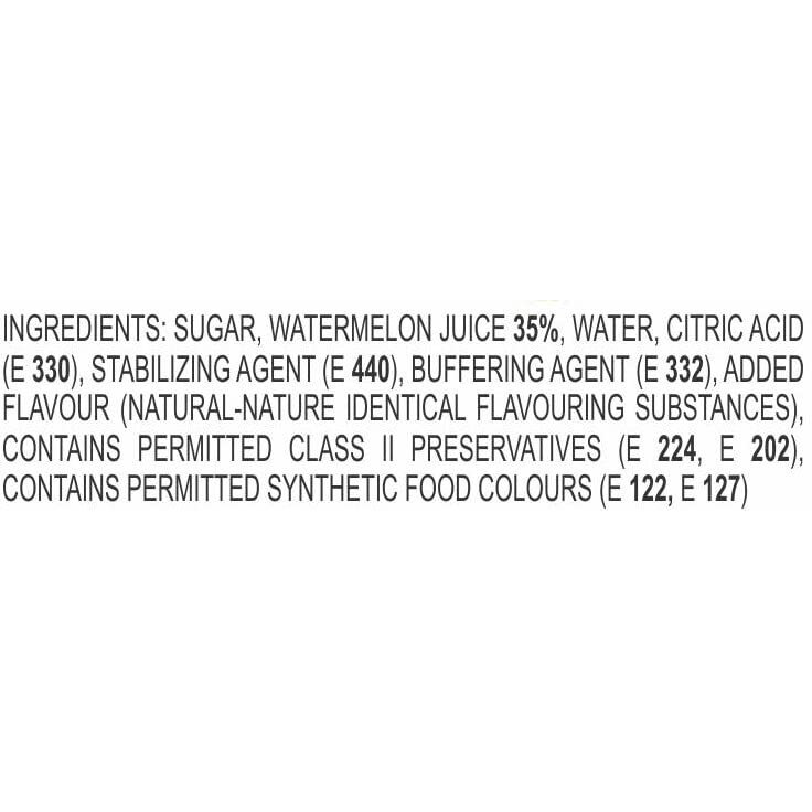 Manama Watermelon Syrup | Mixer for Mocktails, Cocktails, Drinks, Juices, Beverages | Non Alcoholic Mix 750ML Bottle