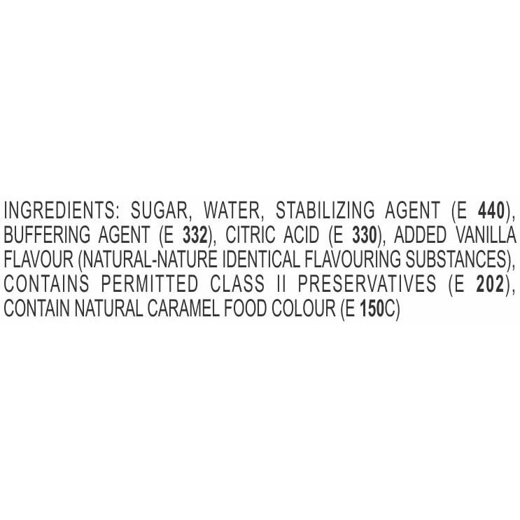 Manama Vanilla Syrup | Fruit Mixer for Mocktails, Cocktails, Drinks, Juices, Beverages | Non Alcoholic Mix 750ML Bottle