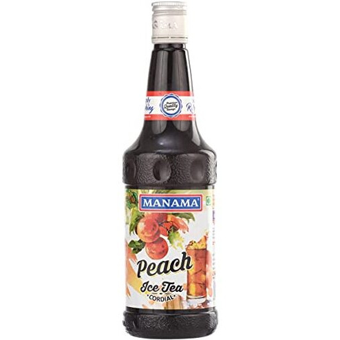 Manama Ice Tea Peach Flavoured Syrup (750ML)